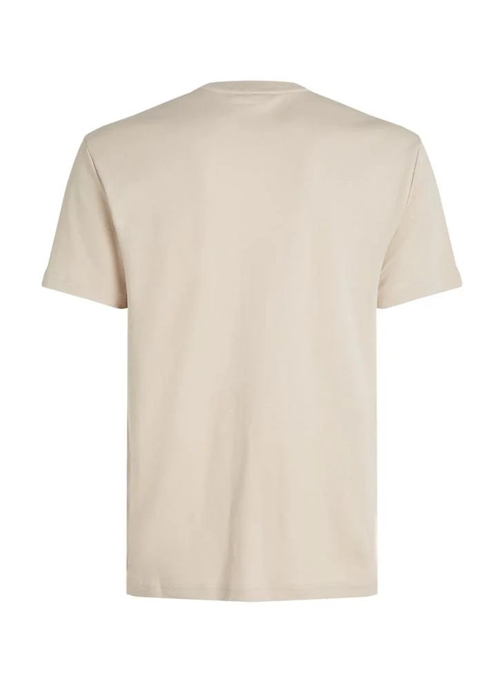 كالفن كلاين Logo Crew Neck Interlock T-Shirt