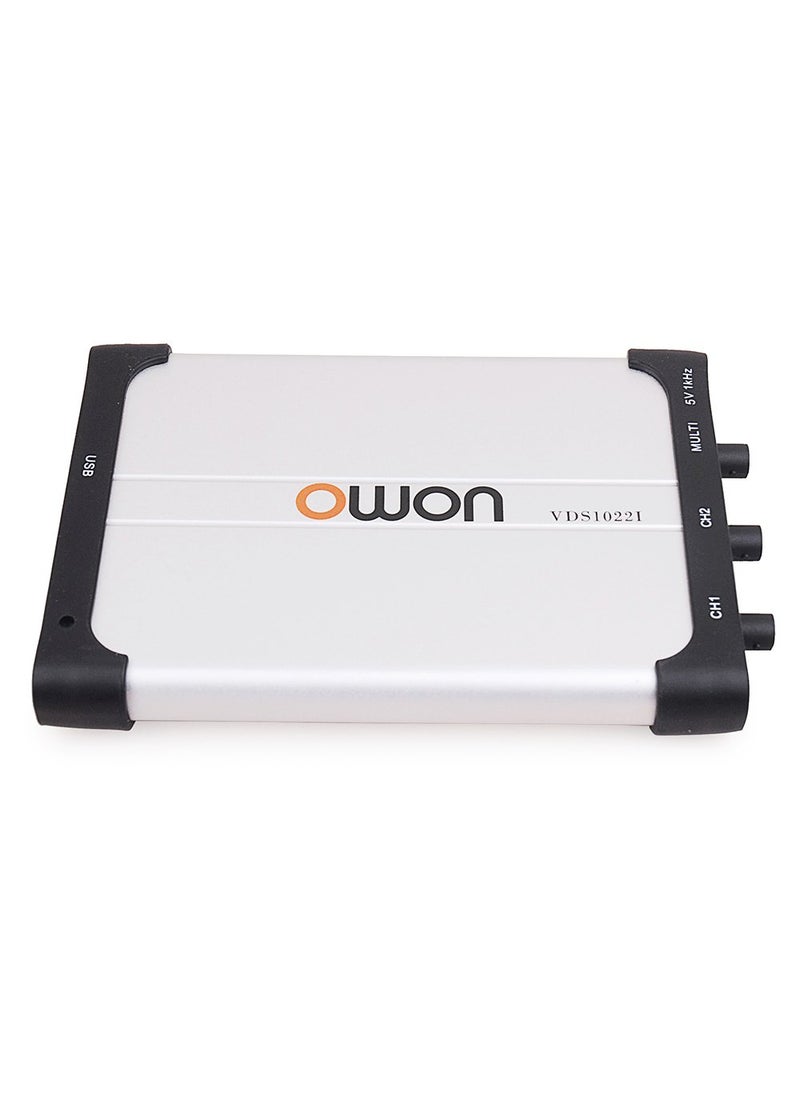 Owon Owon VDS1022I virtual dualchannel oscilloscope bandwidth of 25Mhz USB 100MSS sample rate USB isolation  - Image 3