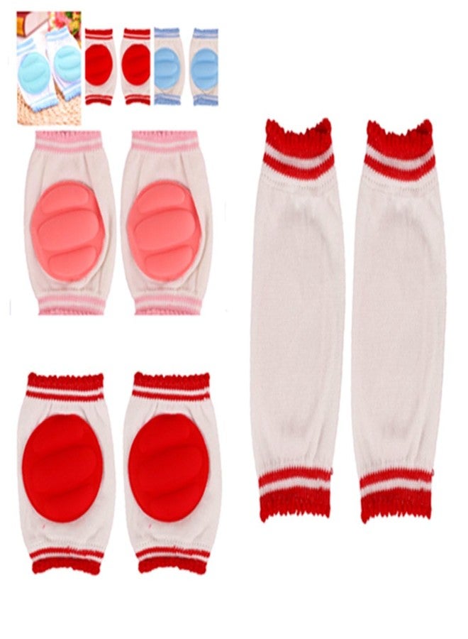 Felofix Baby Knee Pads Lining Cusion for Crawling 1 Pair Adjustable Breathable Waterproof Safety Protector, Anti-Slip Elastic Knee Elbow Pads Cushion for Babies, Toddlers, Infants, Boys, Girls, Kids - Image 3