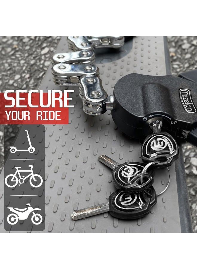 Mezelon E Scooter Lock, E Scooter Accessories, Lock for E Scooter with Waterproof Bag, Handcuff Lock for Electric Scooters and Bicycles - Image 2