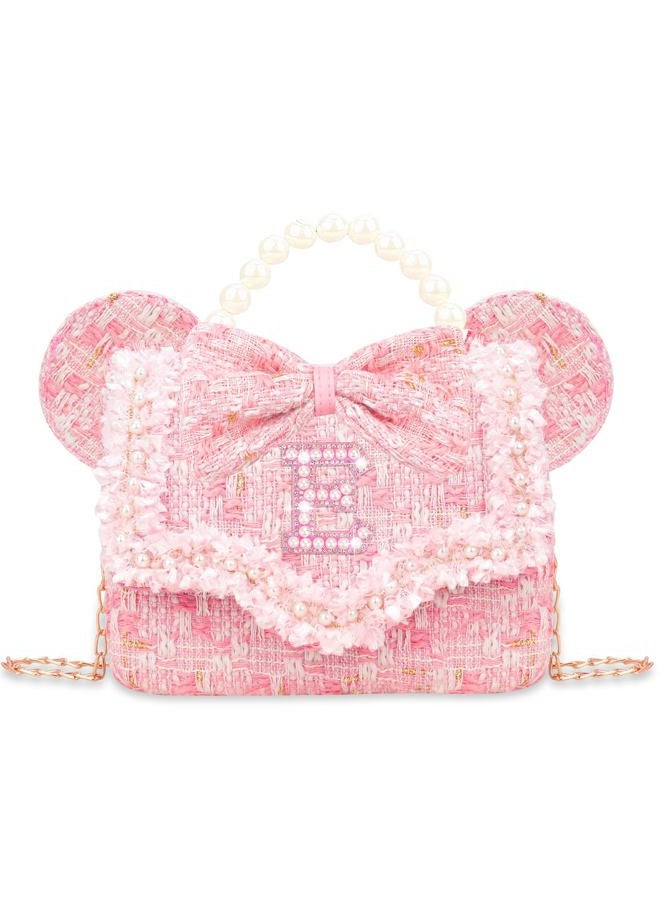 Luchike Girls Birthday Gifts for Toddler Purse - Little Girl Purse Kids Crossbody Bag for Princess Handbags Christmas Gifts, Pink, 3-5 years, E - Image 1