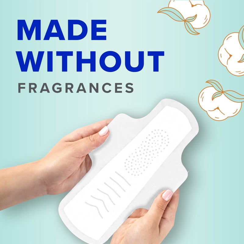 Always أولويز قطن نقي مع وسادات فليكس فوم، الحجم 1، امتصاص منتظم 28 قطعة (عبوة من 3) - Image 5