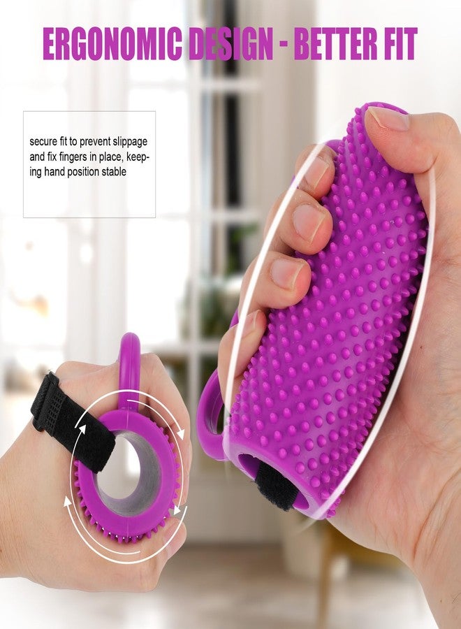 Fukaisu Hand Grip Strengthener, Finger Exerciser Squeeze Ball Weak Hand Strengthening Devices for Elderly Seniors Musicians Athletes Muscles Trainer Massage - Image 4