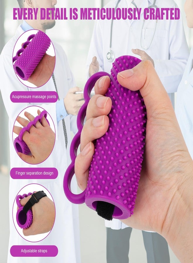 Fukaisu Hand Grip Strengthener, Finger Exerciser Squeeze Ball Weak Hand Strengthening Devices for Elderly Seniors Musicians Athletes Muscles Trainer Massage - Image 5