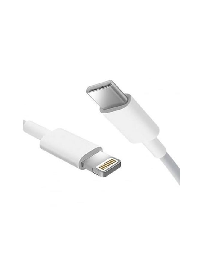 كابل USB-C إلى Lightning - 20 وات 1 متر أبيض، كابل شاحن سريع من النوع C لهواتف آيفون 14 13 12 11 برو/برو/ماكس/ميني/آيفون SE - pzsku/ZDD38037813F67597F061Z/45/_/1711097609/4594237d-027a-4563-aca1-3d0d447ff0bb