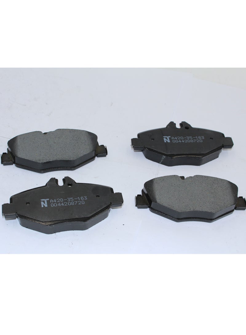 NEWTECH ALFA BRAKE PAD SET FRT DB W211/4CYL, 6CYL - Image 2
