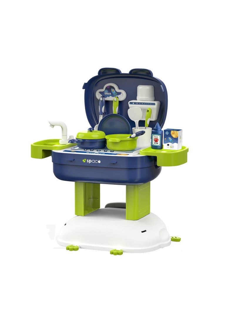 Space-Themed Family Backpack - 3-in-1 Educational Set - Image 2