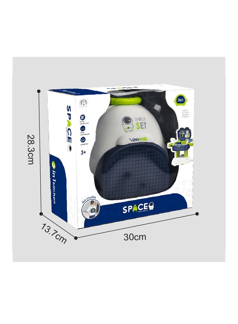 Space-Themed Family Backpack - 3-in-1 Educational Set - Image 5