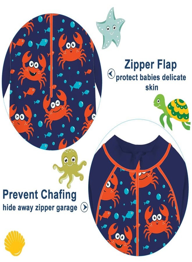 Funnycokid Baby Swimsuit Boys 18-24 Months Toddlers Rash Guard One Piece Bathing Suit Swimwear Sunsuit UPF 50+ 2t - Image 3