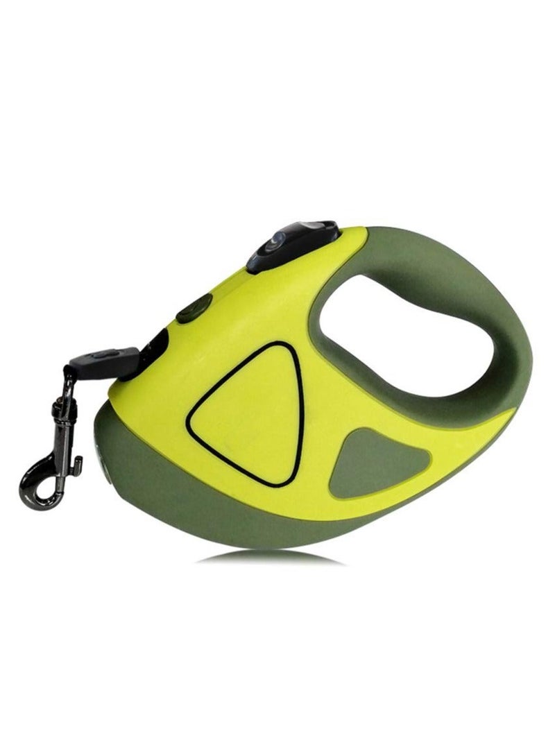 XiuWoo 1 PCS Anti-entanglement, Automatic Retractable Traction Rope Dog Cat Belt, Strong Nylon Belt(yellow) - Image 1