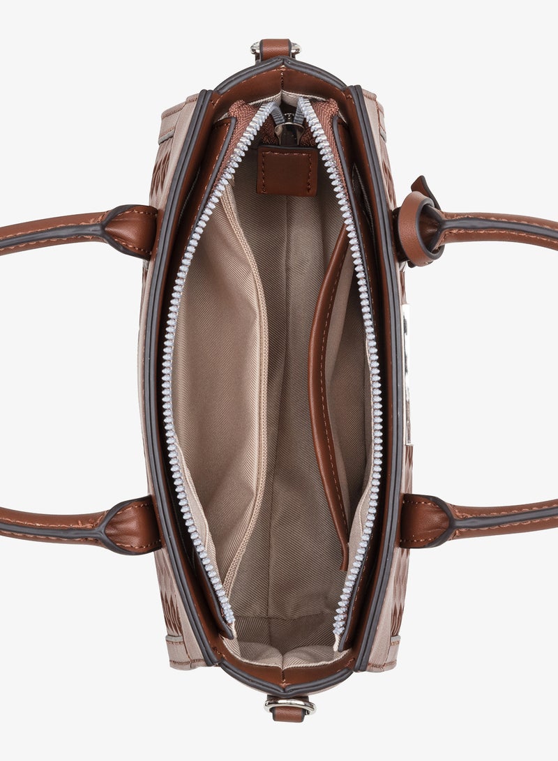 NINE WEST Ledger Mini Satchel Bag - Image 5
