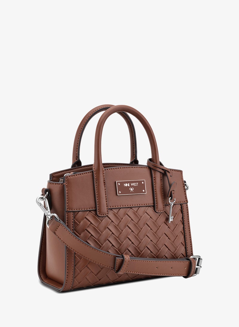 NINE WEST Ledger Mini Satchel Bag - Image 4