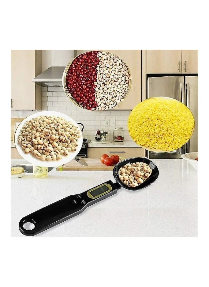 ARNOTEC - Ingredient Weighing Scoop Scale Electronic screen food scale spoon digital black ingredient weighing spoon scale for kitchen Digital kitchen scale - Image 1