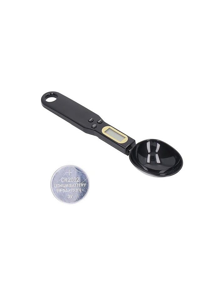 ARNOTEC - Ingredient Weighing Scoop Scale Electronic screen food scale spoon digital black ingredient weighing spoon scale for kitchen Digital kitchen scale - Image 1