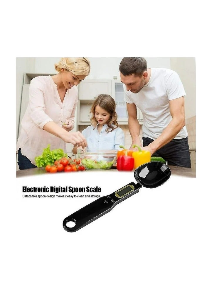 ARNOTEC - Ingredient Weighing Scoop Scale Electronic screen food scale spoon digital black ingredient weighing spoon scale for kitchen Digital kitchen scale - Image 1