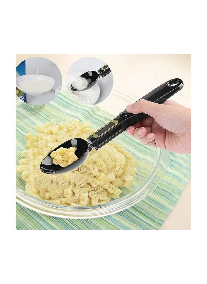 ARNOTEC - Ingredient Weighing Scoop Scale Electronic screen food scale spoon digital black ingredient weighing spoon scale for kitchen Digital kitchen scale - Image 1