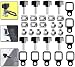 Bentolin Universal Hard Top Quick Removal Fastener Thumb Screw Nut TieDown DRings Compatible for 19952018 Wrangler YJ TJ JK JKU Sports Sahara Freedom Rubicon X Unlimited X 24 Door Pack of 8 - Image 2