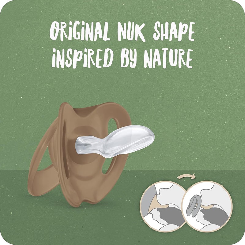 NUK for Nature Baby Dummy - 6-18 Months - Image 2