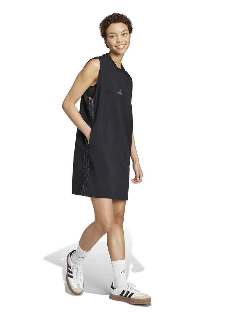 Adidas Sleeveless Black Dress