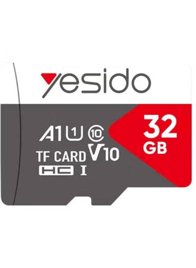 يسيدو بطاقة ميموري ميكرو SD 32 جيجا – فئة 10 TF بطاقة ذاكرة USB 2.0 سريعة - Image 1