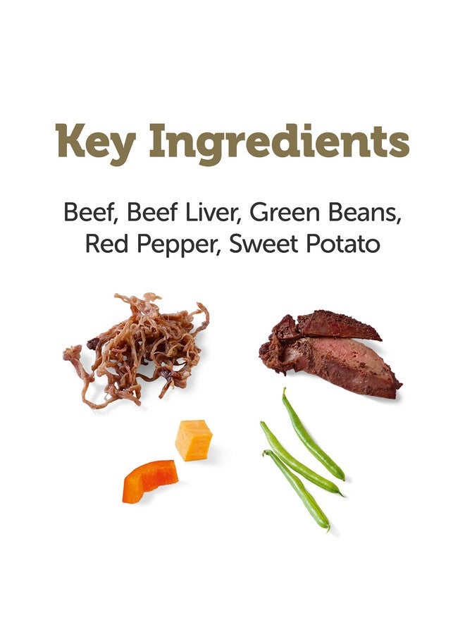 آبلاوس إضافات طعام الكلاب من أبلاوز، مكونات محدودة، لحم بقري مع فاصوليا خضراء وبطاطا حلوة وفلفل أحمر في مرق (12 كيسًا × 3 أونصة) - Image 3