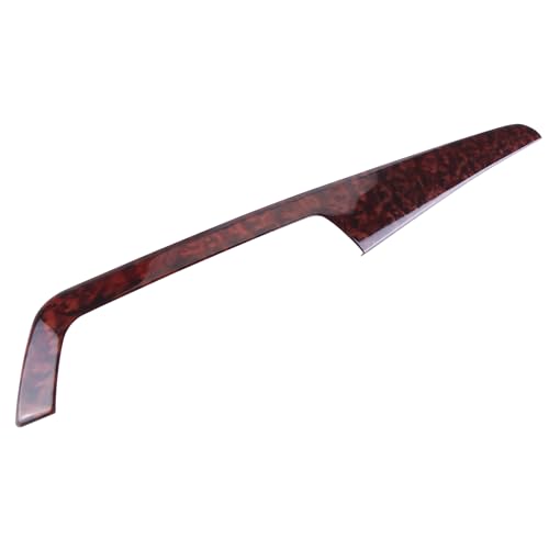 Saitedudu Dash Wood Trim Wood Grain Center Console Dash Stirp Trim for Mercedes Benz C Class 2012-2014 C180 C250 C300 C63 Center Console Dashboard Cover Trim Self-Adhesive Grain Center Dash Strip Trim - Image 2