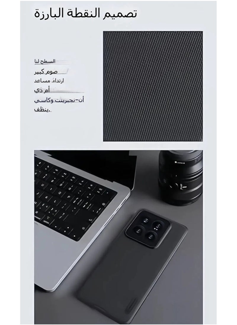 OCTOBER - Magnetic Case for Xiaomi 14T Pro Compatible with MagSafe Slim Fit Dotted Frosted Matte PC Back Cover TPU Bumper mi 14 T Pro - Image 1