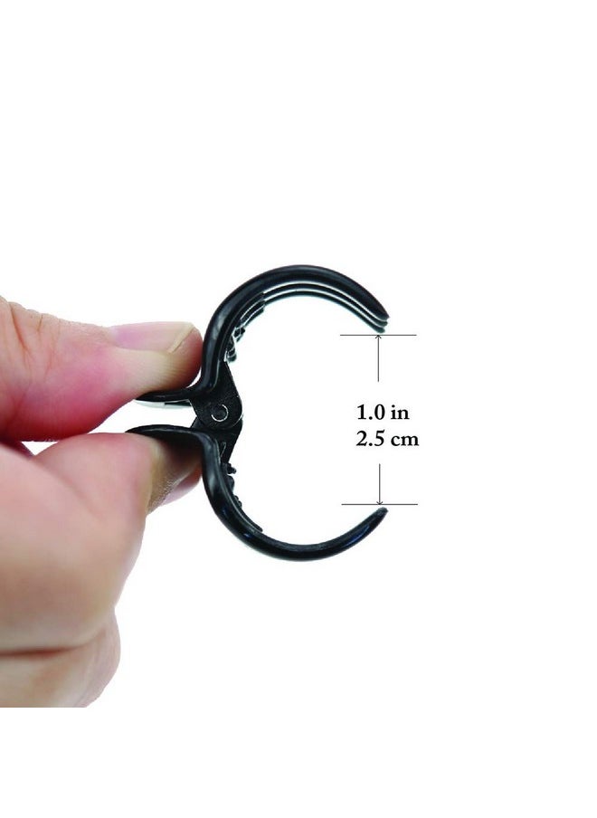 minihope - Women Crystal Plastic Hair Claw For Thin To Medium Thick Hair, Beauty Basic Jaw Clips,8 Pieces Count.… - Image 1