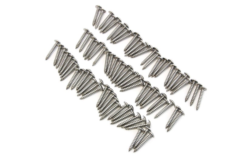 Red Hound Auto 80 Piece Truss Head Screw Set for Dock Bumper Installation Marine Grade Stainless Steel 10 x 1-1/4 Inches SS - Image 2
