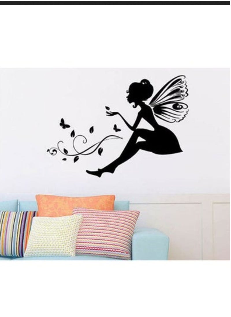 URBANTRANDS Fairy Wall Stickers Window Film Elf Girl Princess 