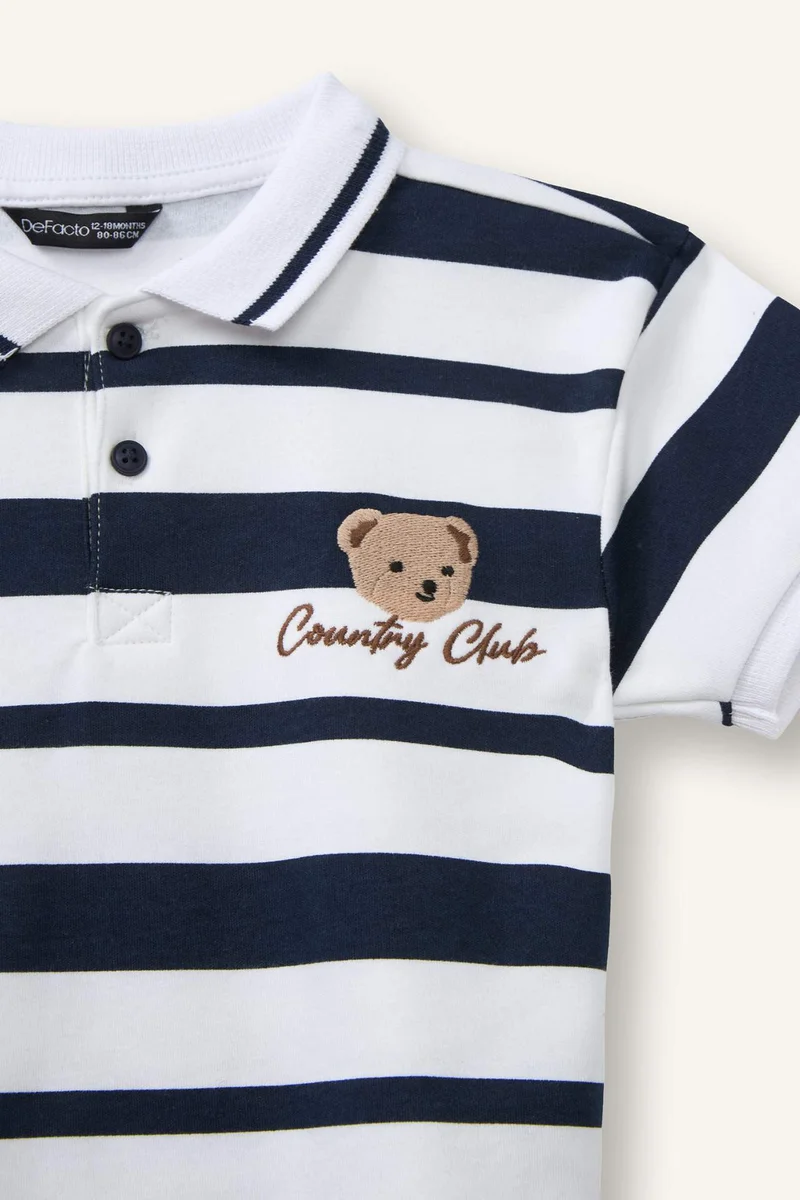Defacto Regular Fit Short Sleeve Polo T-Shirt