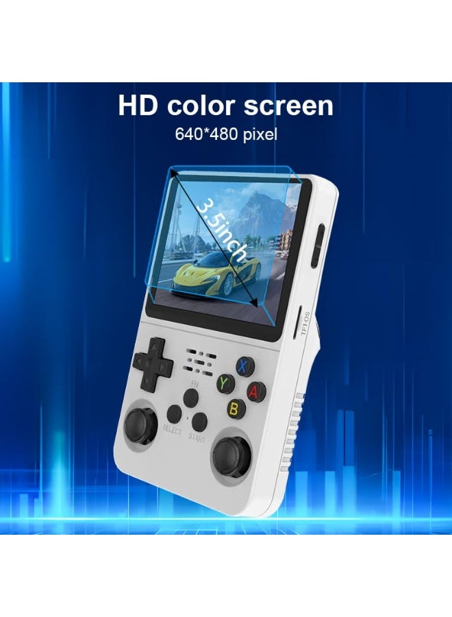 Joshberg R36s Retro Handheld Game Console,3.5-inch IPS OCA HD MIPI Screen, Open Source Linux System and 15000+ Games, Built-in 64GB TF Card Portable Video Gaming Console  - Image 3