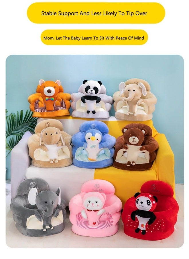 صحراء الواحة مقعد تدريب للأطفال الصغار من القطن، أريكة آمنة، كرسي طعام/كرسي تعلم الجلوس، من عمر 3 إلى 12 شهرًا - Image 2