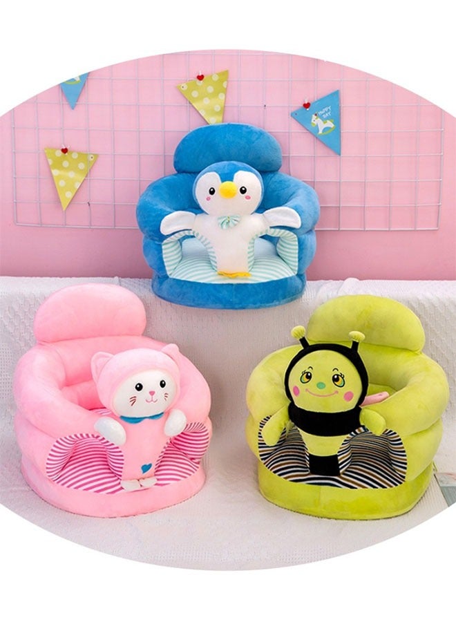 صحراء الواحة مقعد تدريب للأطفال الصغار من القطن، أريكة آمنة، كرسي طعام/كرسي تعلم الجلوس، من عمر 3 إلى 12 شهرًا - Image 3