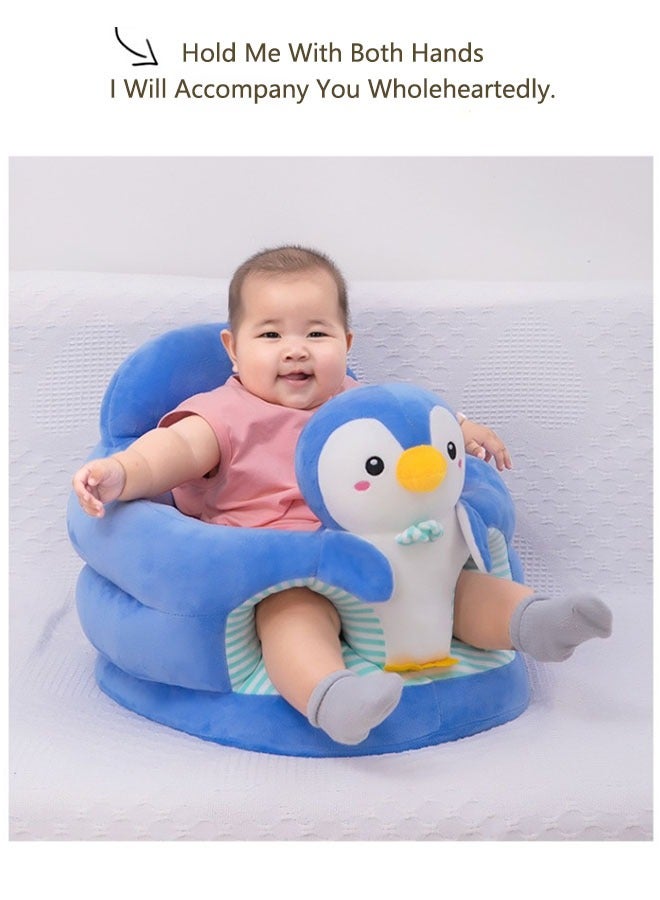 صحراء الواحة مقعد تدريب للأطفال الصغار من القطن، أريكة آمنة، كرسي طعام/كرسي تعلم الجلوس، من عمر 3 إلى 12 شهرًا - Image 4