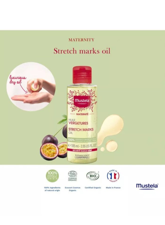 Mustela زيت ماتيرنايت لعلامات التمدد - Image 3