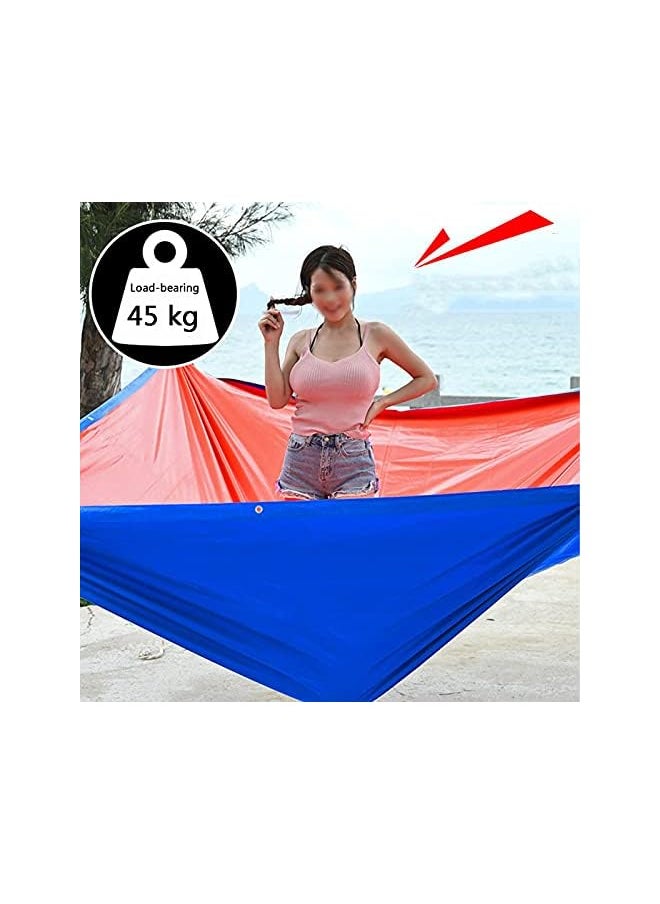 The Bros Tarps Heavy Duty Waterproof Canvas Tarp Canvas Truck Car Tarpaulin Thicken Cover Rain Sun Protection Shade Outdoor Plastic Rain Cloth (Color : A, Size : 2x4m)  - Image 3