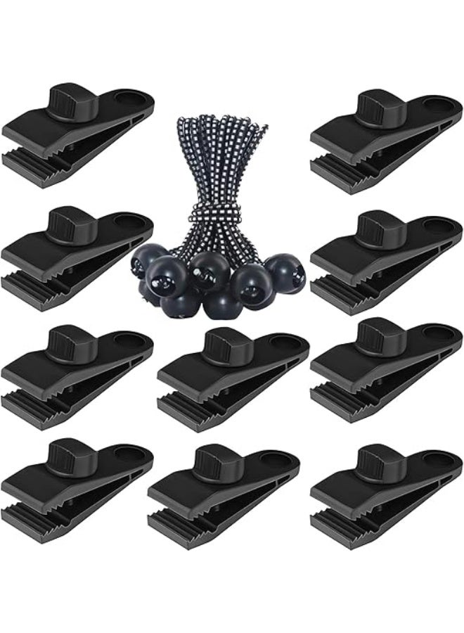 Heavy Duty Lock Grip,  Shark Tent Fasteners Clips Holder, Pool Awning Cover Bungee Cord Clip, Car Cover Clamp - Image 1
