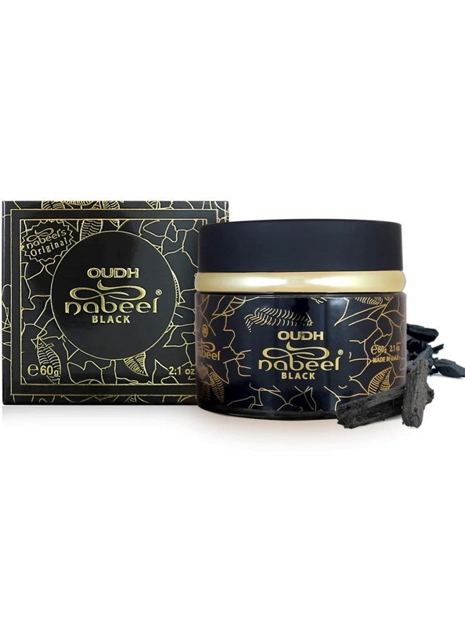 Nabeel Pack of 2 Ultimate Oudh Bakhoor Combo Nabeel and Black Oudh Incense 60g Long-Lasting Luxury Arabic Fragrance - Image 3