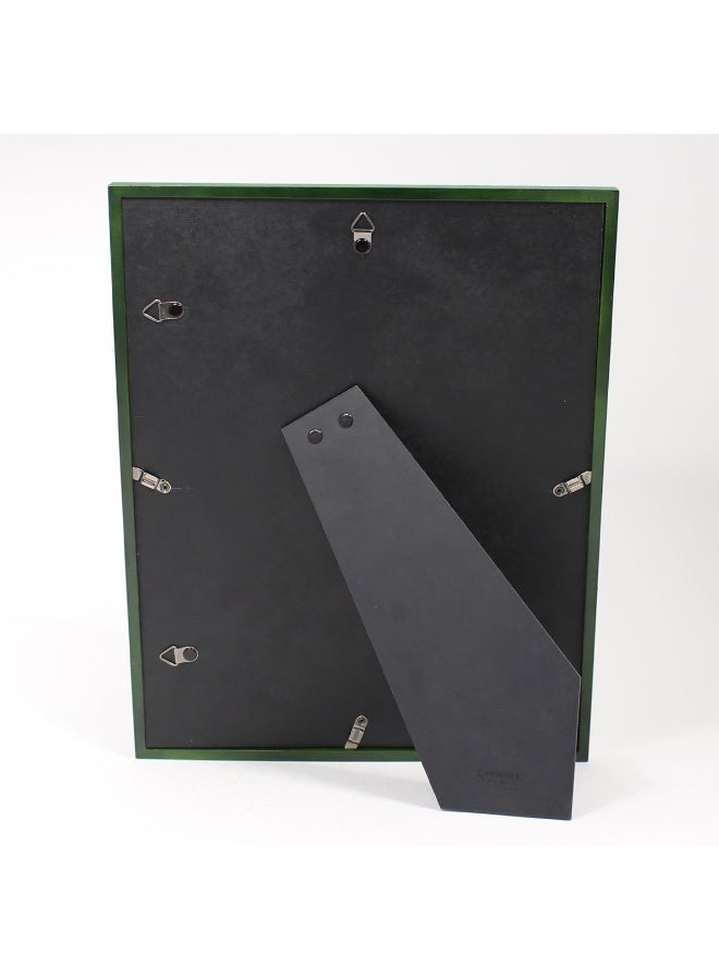Lawrence Frames Collection Wood Picture Frame Gallery, 11 by 14-Inch, Green - Image 2