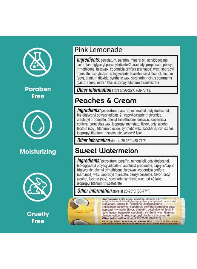 ChapStick Lip Care Bundle - I Love Summer Collection + Aloha Coconut Lip Balm, 0.15 Oz Ea (5 Piece Set) - Image 2