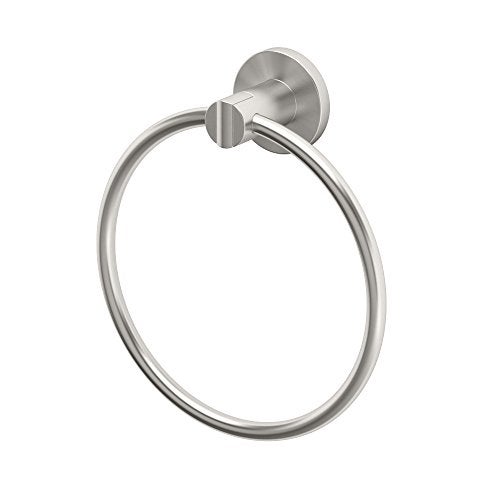Gatco 4692 Channel Towel Ring, Satin Nickel - Image 5