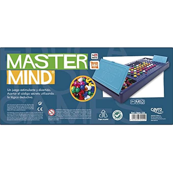 Cayro Master Mind 946180 - Game Secret Code of Colors - Image 3