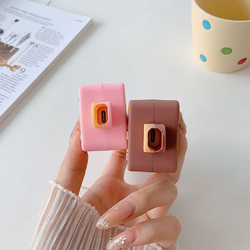 1pc Adorable Pink Ice Cream Themed Charger Cable Protector Compatible With Iphone 18W 20W Cute Data Cable Protector For Storage And Reinforcement To Prevent Breakage - Image 3