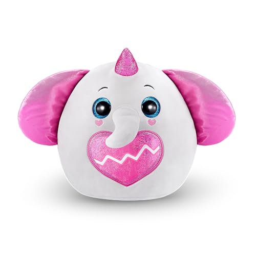 Rainbocorns Eggzania Surprise Mania Series 1 (Elephant) by ZURU, Collectible Plush Stuffed Animal, Surprise Eggs, 5 Mini Eggs, Stickers, DIY Jewelry, Slime, Ages 3+ for Girls, Children - Image 4