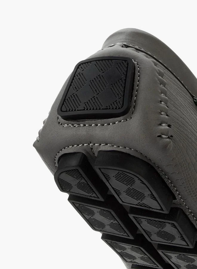 Renzo Ruganni GREY Men Slip-On Flexible Loafers for Men | Best Price UAE