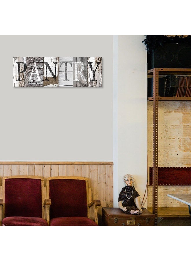 Pinetree Art Pantry Sign Kitchen Decor Canvas Prints Decorative Signs - Image 4