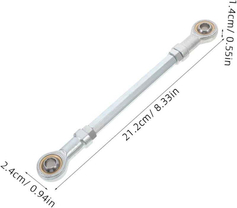 ULTECHNOVO Atv Steering Tie Rod Chrome Vanadium Construction Easy Installation for Enhanced Control Compatible with Electric Go Kart Accessories Precision Steering Ball Joint - Image 2