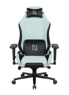 NAVODESK NAVO APEX CORE SoftKnit Gaming Chair – Ergonomic Design, 4D Adjustable Armrests, Memory Foam Headrest & Lumbar Pillow, Recline 90°–135°, Class 4 Hydraulic, 5-Star Metal Base, Max Load 135kg, Breathable Fabric, Arctic Blue | APEXCR-SK-ABL  - Image 1