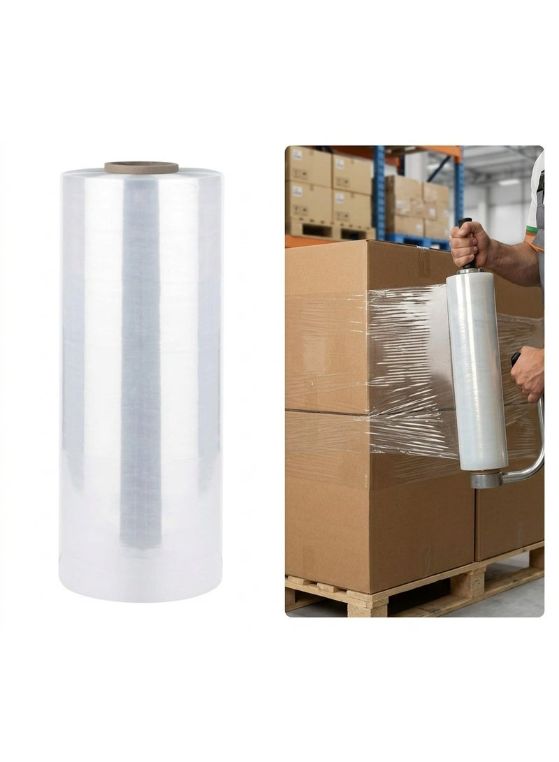 Clear Pallet Stretch Wrap Roll, 30 cm Width, 1 kg Weight - Image 1